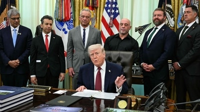 Trump vs Joe Rogan reaches the White Home; quips ‘I’d like some Ibogaine’ after signing new order